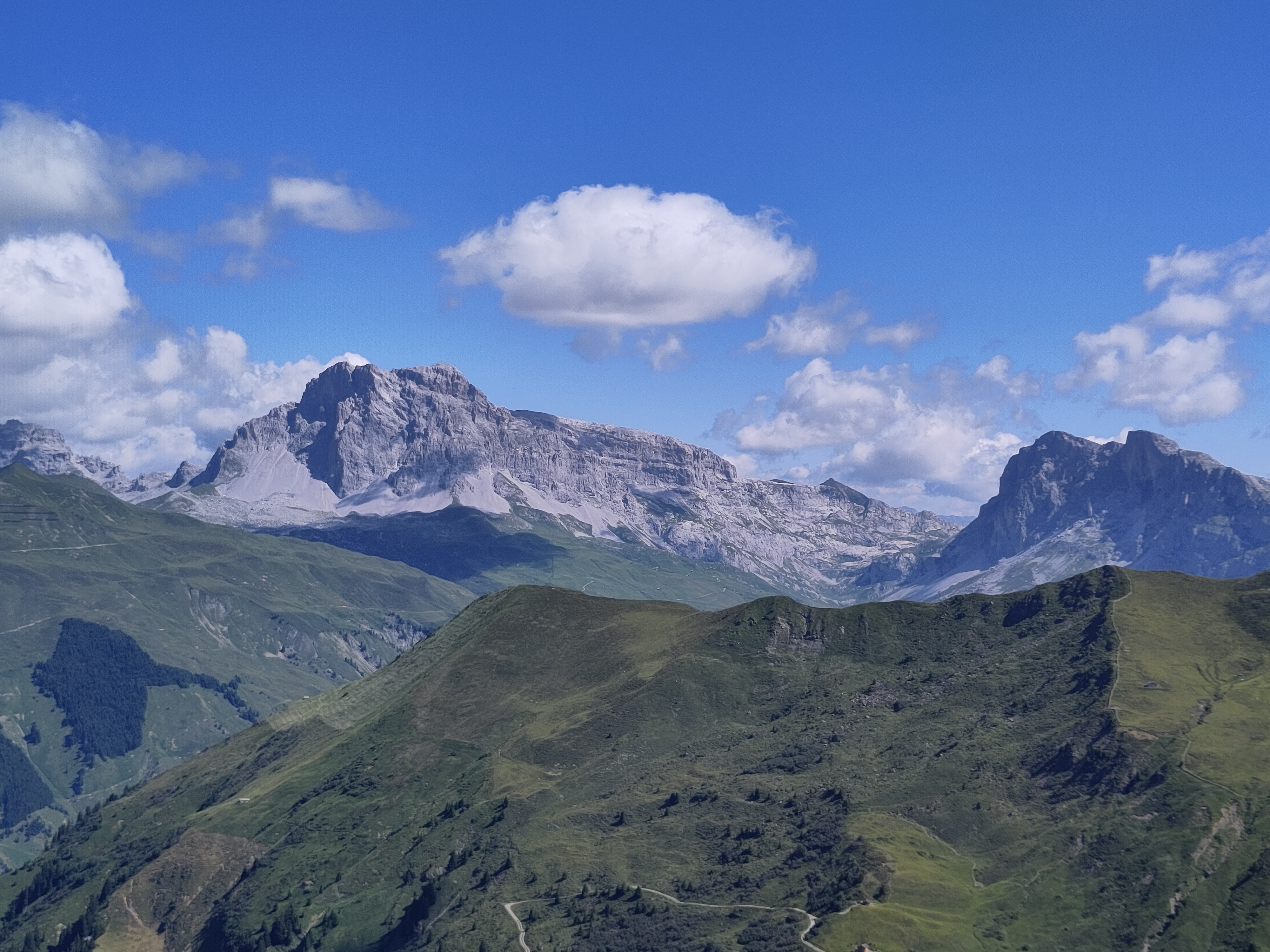 Ausblick mit Sulzfluh